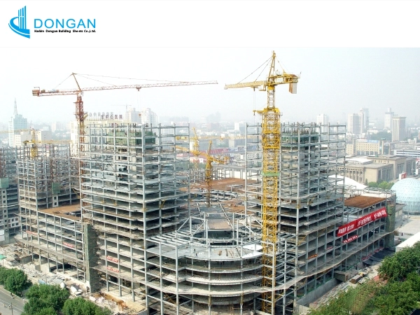 Multi-high-rise frame structure