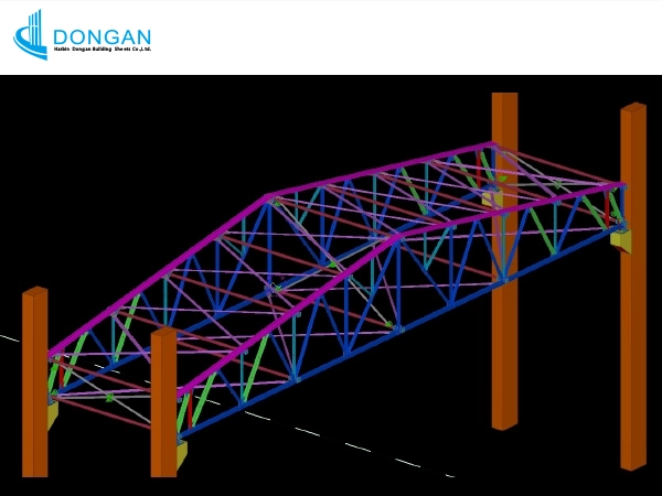 T-shaped roof truss
