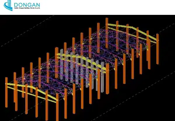 T-shaped roof truss