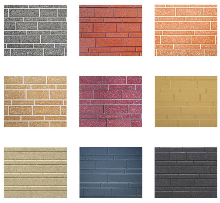 Decorative sandwich panels