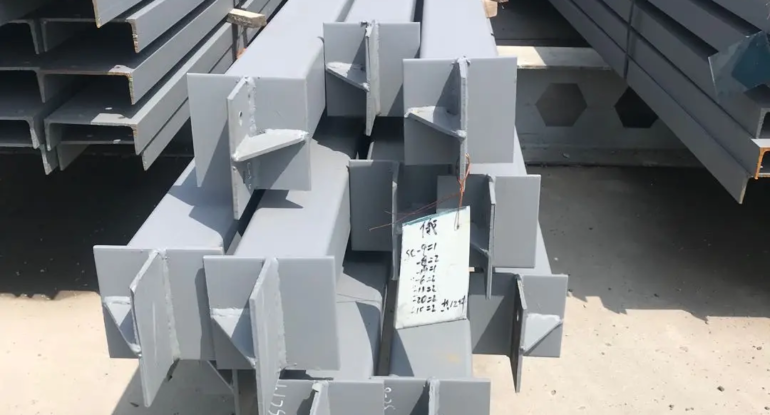 Steel skeleton roof panel