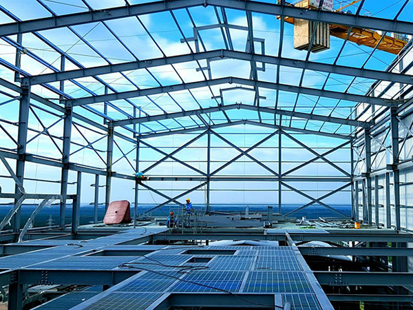 steel framing warehouse